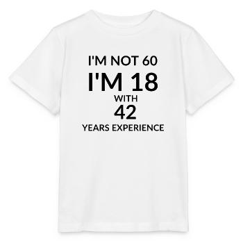 60 Birthday - Stanley/Stella MINI CREATOR Kids’ T-Shirt - white - Front - Maike (125cm)