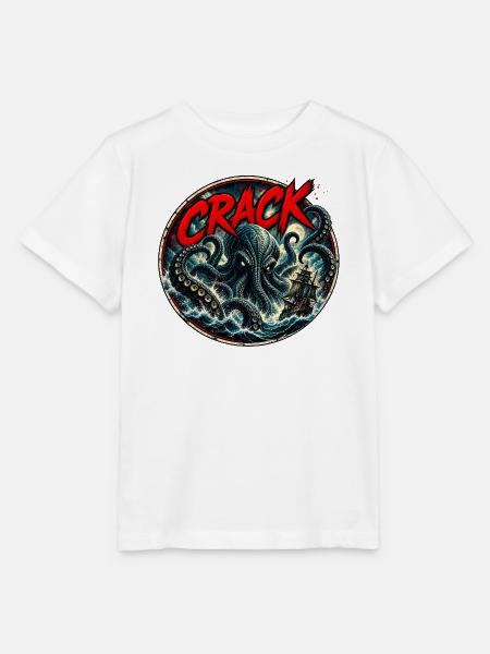 Das Knacken der Meere - Stanley/Stella Kinder T-Shirt MINI CREATOR  - Weiß