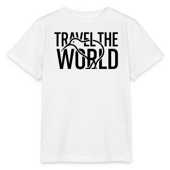 Kiwi Bird Outline Travel The World – Minimalist - Stanley/Stella MINI CREATOR Kids’ T-Shirt - white - Front - Maike (125cm)