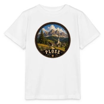 Wandern in den Dolomiten Italien - Stanley/Stella Kinder T-Shirt MINI CREATOR  - Weiß - Vorne - Maike (125cm)