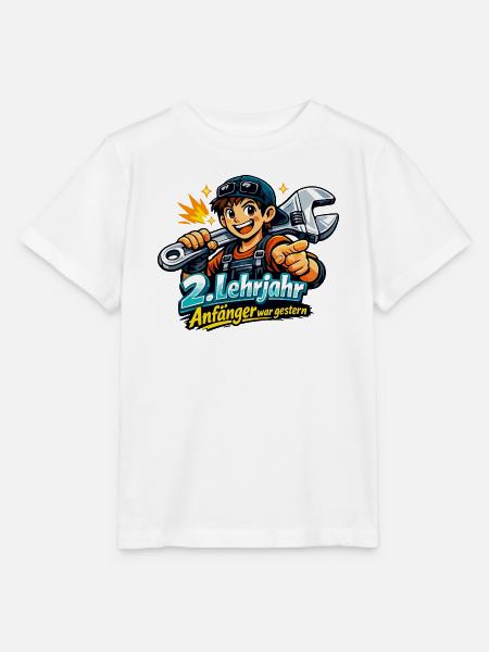 2. Lehrjahr - Anfänger war gestern - Stanley/Stella Kinder T-Shirt MINI CREATOR  - Weiß