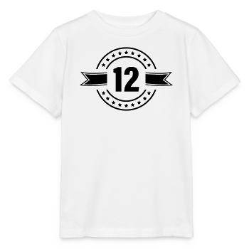 12_zahl - Stanley/Stella MINI CREATOR Kids’ T-Shirt - white - Front - Maike (125cm)
