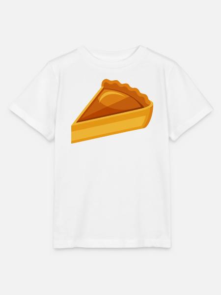 Kürbiskuchen-Scheibe - Stanley/Stella Kinder T-Shirt MINI CREATOR  - Weiß