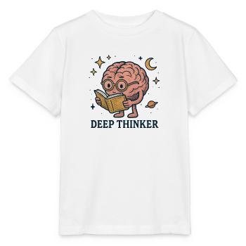 Deep Thinkers in the Star Empire - Stanley/Stella MINI CREATOR Kids’ T-Shirt - white - Front - Maike (125cm)