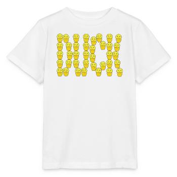 Cute duck typography - Stanley/Stella MINI CREATOR Kids’ T-Shirt - white - Front - Maike (125cm)