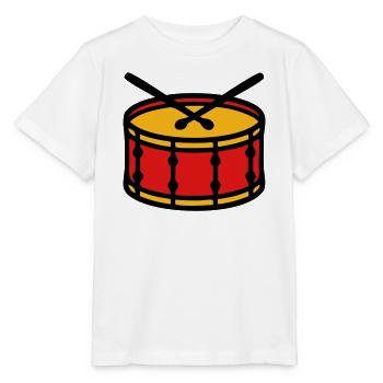 Stadium Drum Ultras Icon - Stanley/Stella MINI CREATOR Kids’ T-Shirt - white - Front - Maike (125cm)