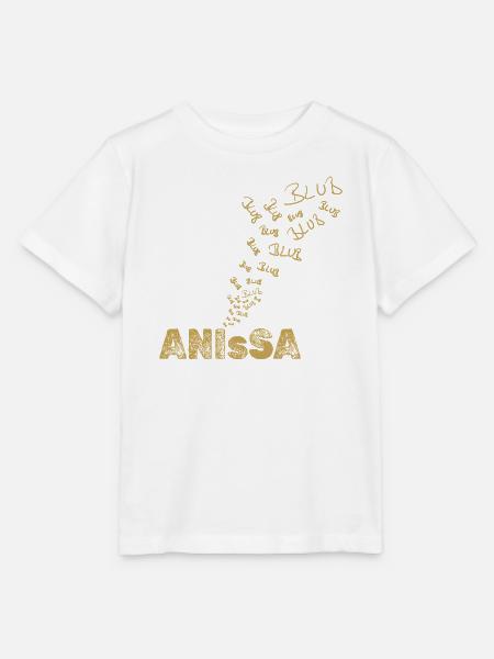 Anissa als Segeln - Stanley/Stella Kinder T-Shirt MINI CREATOR  - Weiß