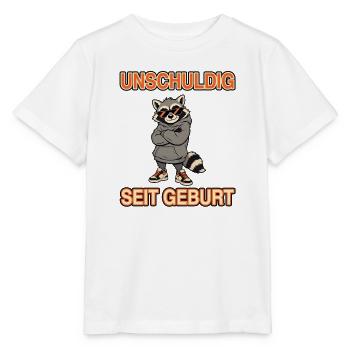 Unschuldig seit Geburt - Stanley/Stella Kinder T-Shirt MINI CREATOR  - Weiß - Vorne - Maike (125cm)