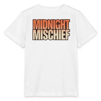 Halloween-Unfug – Mitternachts-Unfug - Stanley/Stella Kinder T-Shirt MINI CREATOR  - Weiß - Vorne - Maike (125cm)