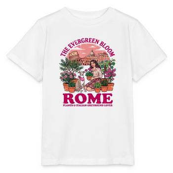 The Evergreen Bloom Rome Plants And Italian - Stanley/Stella Kinder T-Shirt MINI CREATOR  - Weiß - Vorne - Maike (125cm)