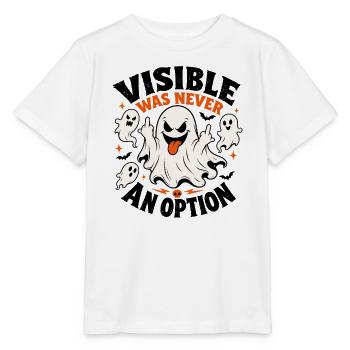 Unsichtbar War Nie Eine Option - Stanley/Stella Kinder T-Shirt MINI CREATOR  - Weiß - Vorne - Maike (125cm)