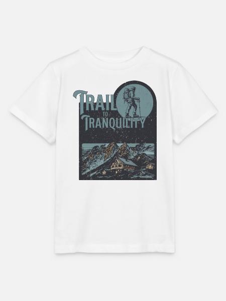Trail to Tranquility - Stanley/Stella Kinder T-Shirt MINI CREATOR - Weiß