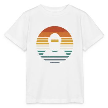 Schweißhelm – Porträt, Retro, Vintage, Streifen, M - Stanley/Stella Kinder T-Shirt MINI CREATOR  - Weiß - Vorne - Maike (125cm)