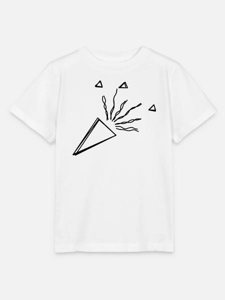 Partyknaller handgezeichnet - Stanley/Stella Kinder T-Shirt MINI CREATOR  - Weiß