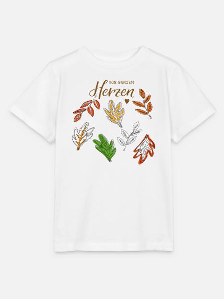 Herbstlaub - Stanley/Stella Kinder T-Shirt MINI CREATOR - Weiß