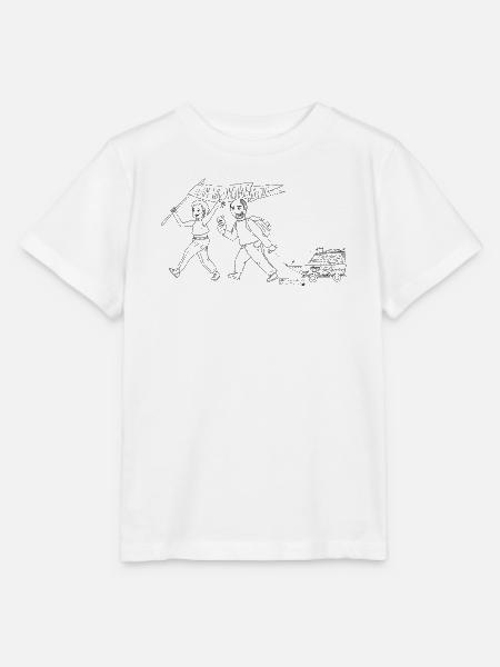 Team Waldinghaus schwarz - Stanley/Stella Kinder T-Shirt MINI CREATOR - Weiß