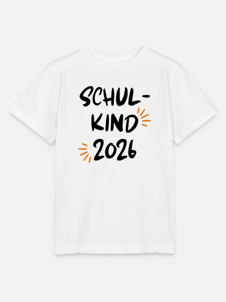 SCHULKIND 2026, EINSCHULUNG, ERSTKLÄSSLER, SCHULE - Stanley/Stella Kinder T-Shirt MINI CREATOR - Weiß
