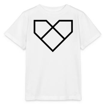 Printstream Herz - Stanley/Stella Kinder T-Shirt MINI CREATOR  - Weiß - Vorne - Maike (125cm)
