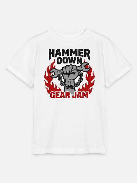 Faust Schraubenschluessel Logo - Stanley/Stella Kinder T-Shirt MINI CREATOR - Weiß