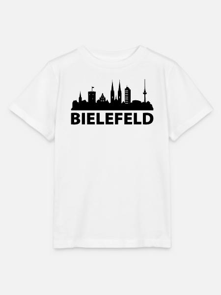 Bielefeld Skyline - Stanley/Stella Kinder T-Shirt MINI CREATOR - Weiß