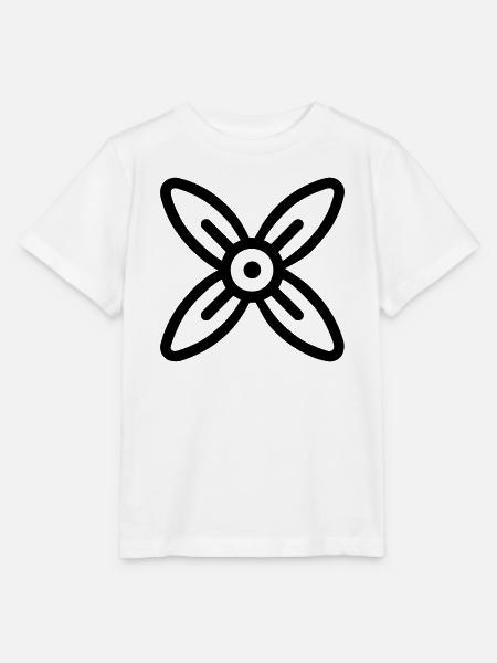 Propeller - Stanley/Stella Kinder T-Shirt MINI CREATOR - Weiß