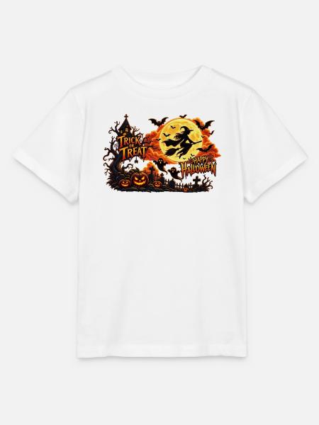 Halloween trick or treat - Stanley/Stella Kinder T-Shirt MINI CREATOR - Weiß