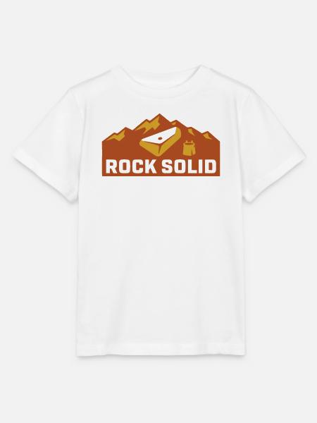 Boulder Felsen Chalkbag Icon - Stanley/Stella Kinder T-Shirt MINI CREATOR  - Weiß