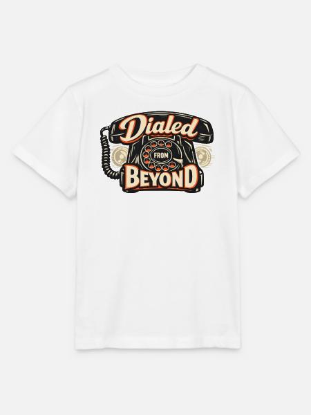 Dialed From Beyond Telefon - Stanley/Stella Kinder T-Shirt MINI CREATOR  - Weiß