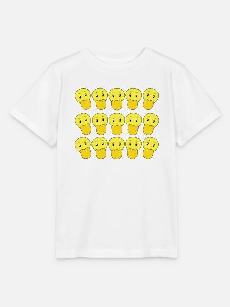 Niedliche Entengesichter - Stanley/Stella Kinder T-Shirt MINI CREATOR - Weiß
