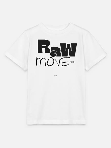 Großbuchstaben Grafik - Stanley/Stella Kinder T-Shirt MINI CREATOR - Weiß