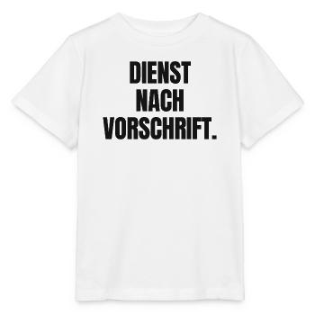 Dienst nach Vorschrift hell - Arbeit Büro Amt - Stanley/Stella Kinder T-Shirt MINI CREATOR  - Weiß - Vorne - Maike (125cm)