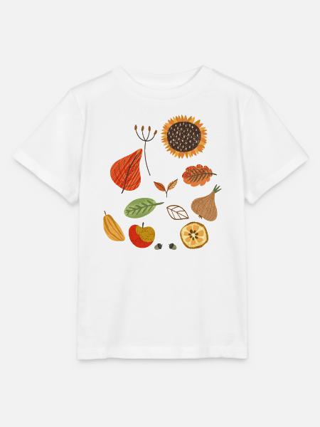 Herbst Liebhaber - Stanley/Stella Kinder T-Shirt MINI CREATOR - Weiß
