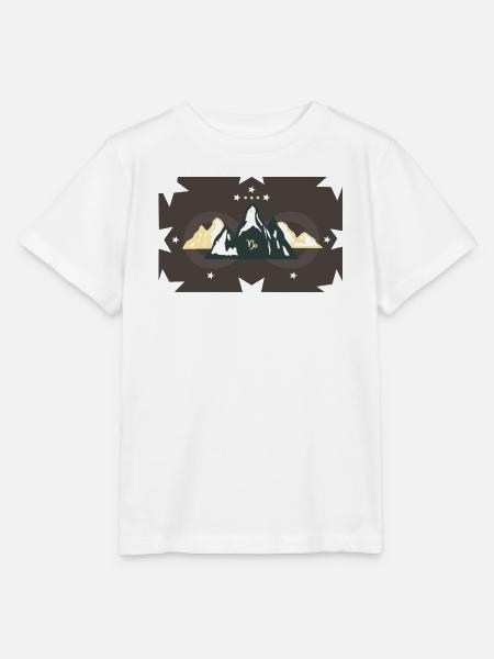 Steinbock - der Berggeist - Stanley/Stella Kinder T-Shirt MINI CREATOR - Weiß