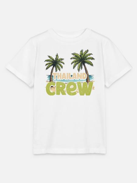 Thailand Crew - Stanley/Stella Kinder T-Shirt MINI CREATOR - Weiß