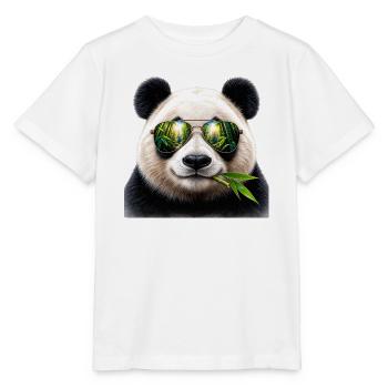 Cool Panda - Stanley/Stella Kinder T-Shirt MINI CREATOR  - Weiß - Vorne - Maike (125cm)