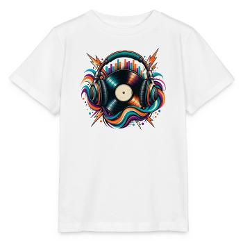 Vinyl Energy - Stanley/Stella Kinder T-Shirt MINI CREATOR  - Weiß - Vorne - Maike (125cm)