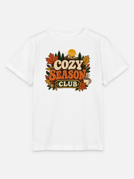 Cozy Season Club - Stanley/Stella Kinder T-Shirt MINI CREATOR  - Weiß