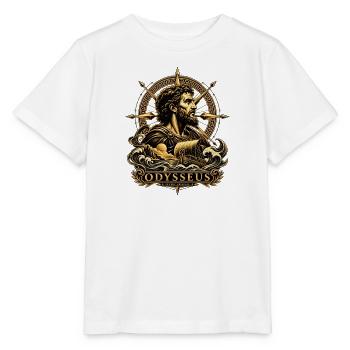 SZWENP – Odysseus Linie - Stanley/Stella Kinder T-Shirt MINI CREATOR  - Weiß - Vorne - Maike (125cm)
