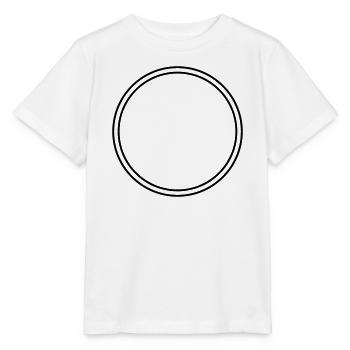 Kreis - Stanley/Stella Kinder T-Shirt MINI CREATOR  - Weiß - Vorne - Maike (125cm)