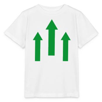 Pfeile - Stanley/Stella Kinder T-Shirt MINI CREATOR  - Weiß - Vorne - Maike (125cm)