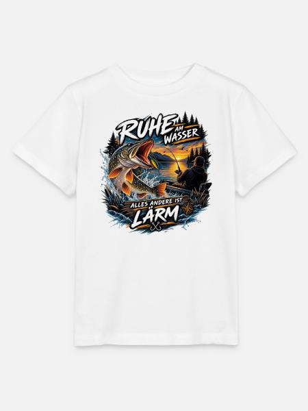 Ruhe am Wasser – Lärm - Stanley/Stella Kinder T-Shirt MINI CREATOR - Weiß