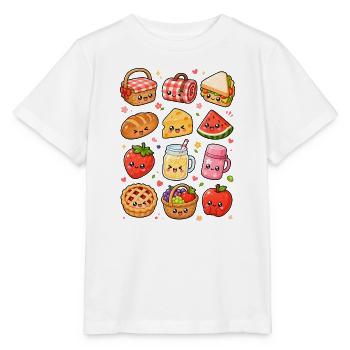 Kawaii Picknick | Sommer & Outdoor - Stanley/Stella Kinder T-Shirt MINI CREATOR  - Weiß - Vorne - Maike (125cm)