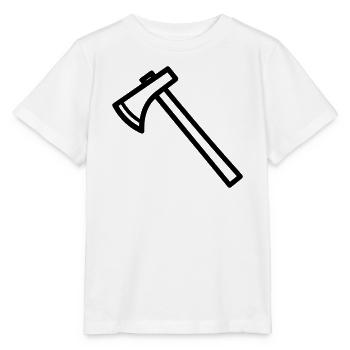 Axt - Stanley/Stella Kinder T-Shirt MINI CREATOR  - Weiß - Vorne - Maike (125cm)