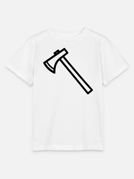 Axt - Stanley/Stella Kinder T-Shirt MINI CREATOR - Weiß