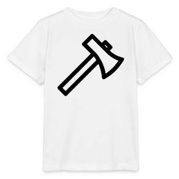 Axt - Stanley/Stella Kinder T-Shirt MINI CREATOR  - Weiß - Vorne - Maike (125cm)