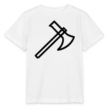 Axt - Stanley/Stella Kinder T-Shirt MINI CREATOR  - Weiß - Vorne - Maike (125cm)