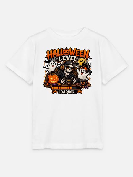 Halloween Level – Spooky Gaming Design - Stanley/Stella Kinder T-Shirt MINI CREATOR - Weiß