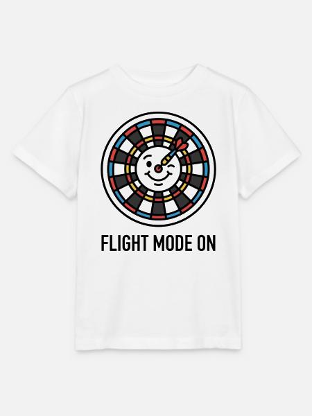Dart - Flight mode on - Stanley/Stella Kinder T-Shirt MINI CREATOR - Weiß