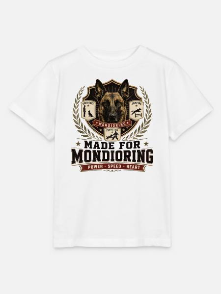 Mondioring Malinois - Stanley/Stella Kinder T-Shirt MINI CREATOR  - Weiß