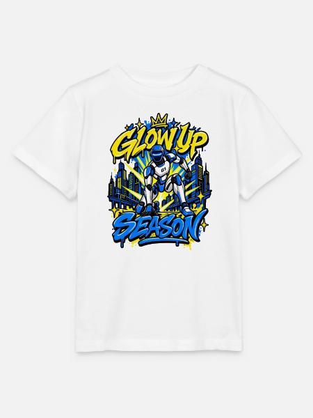 Athlete Robot: Brillo-Saison - Stanley/Stella Kinder T-Shirt MINI CREATOR - Weiß